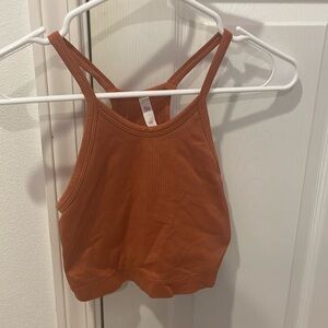 Orange tank top